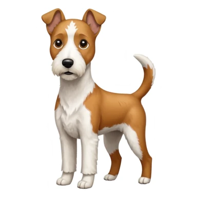 Fox terrier sticker