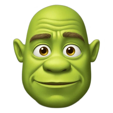 green-shrek sticker
