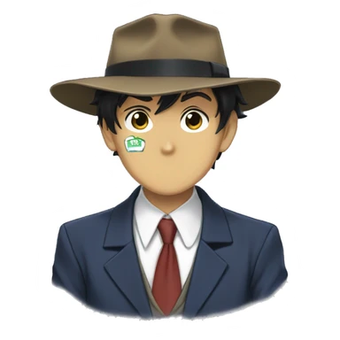 Case Closed detective Conan sticker