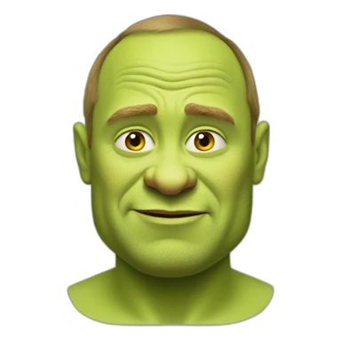 putin like shrek sticker