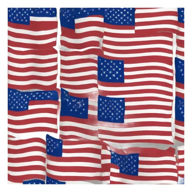 flag of a fictional country sticker