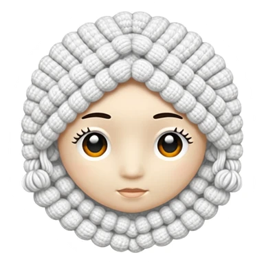crochet cor ciana sticker
