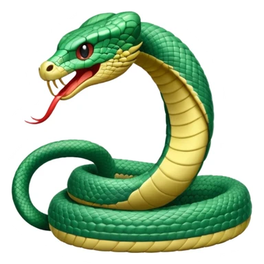 Original cobra   emoji sticker