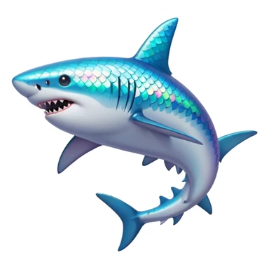 beauty shark sticker