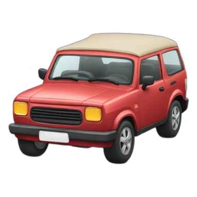 Piezas de un coche sticker