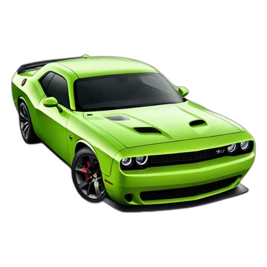 dodge challenger hellcat sticker