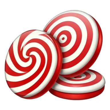 peppermint candy sticker