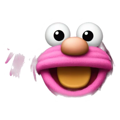 Pink FRAGGLE sticker