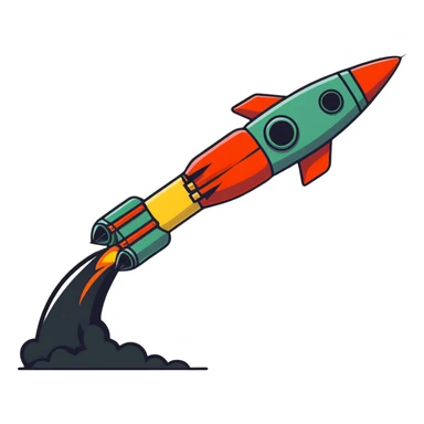 Soviet rocket launcher sticker