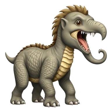 Utahraptor + Dog + Elephant = sticker