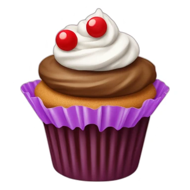 cupcake qui danse avec des chausettes longues sticker