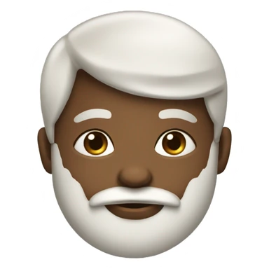 bébé avec une barbe sticker