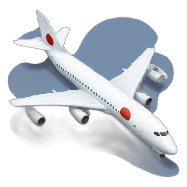 Japon plane  sticker