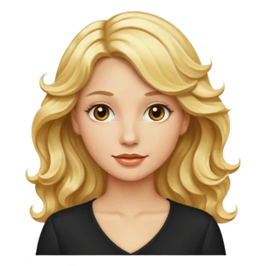 Tipos de rubio en mujer sticker