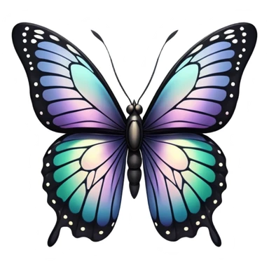 killer butterfly sticker