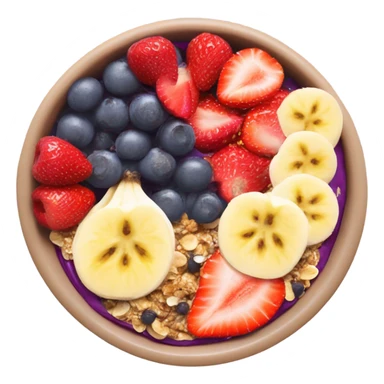Acai bowl sticker