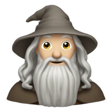 Gandalf the wise sticker