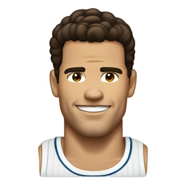 kris humphries HALF BODY WITH PERFECT FAC sticker