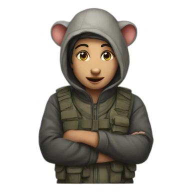 Palestina as rats sticker