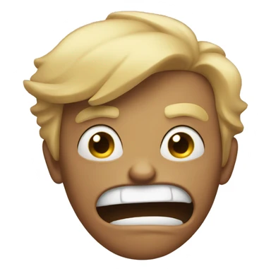 flustered but mad sticker