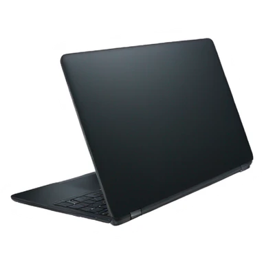 black laptop with galaxy wallpaper sticker