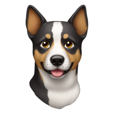 Perro con antifaz  sticker