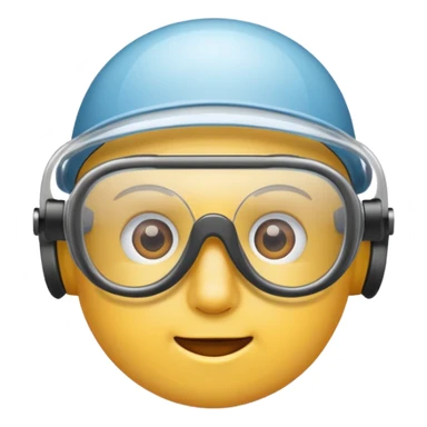 safety glasses sticker