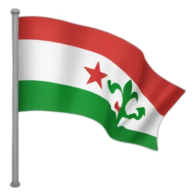 Drapeau de l'Algérie sticker