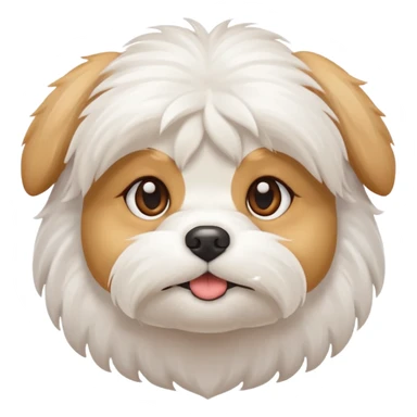 Cute dog Maltese sticker