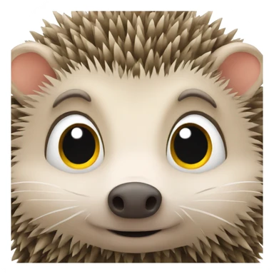 Hedgehog sticker