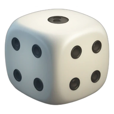 dice with 8 on top sticker