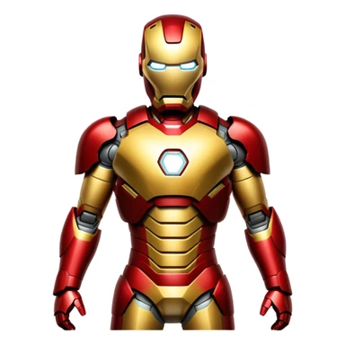 Iron Man superhero sticker