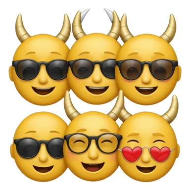 Can U do this sticker 😂😔😇🥺😎😈🤑🤫🤗🙁😩😘 sticker