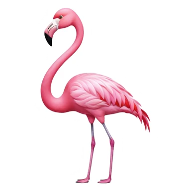 Flamingo sticker