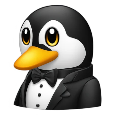 tux linux mascotte sticker