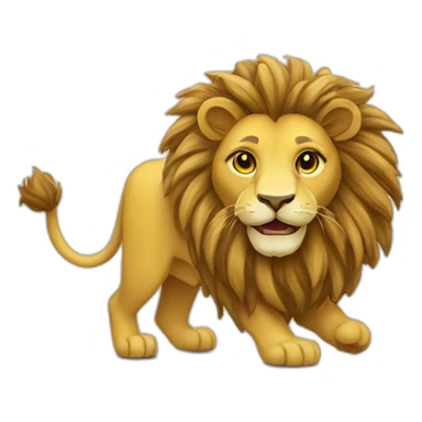 Lion and sun flag of Iran sticker