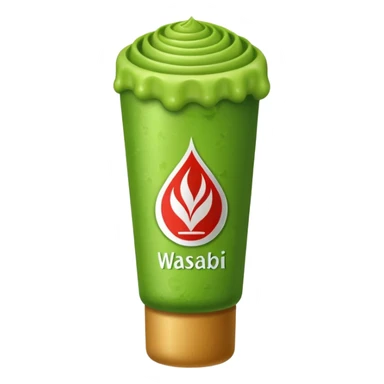 wasabi tube sticker