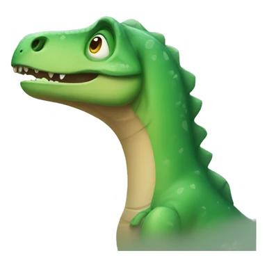 sad dinosaur sticker