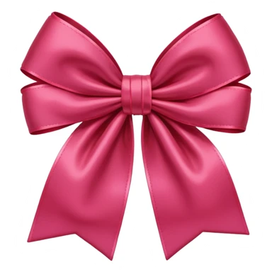 Moño rojo y rosa sticker