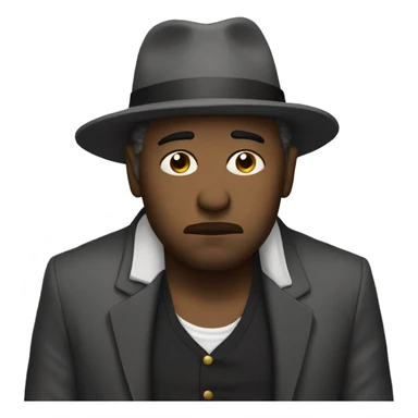 Sad Musician sticker