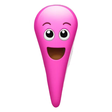 pink exclamation point sticker