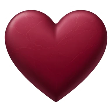 Cuore bordeaux  sticker