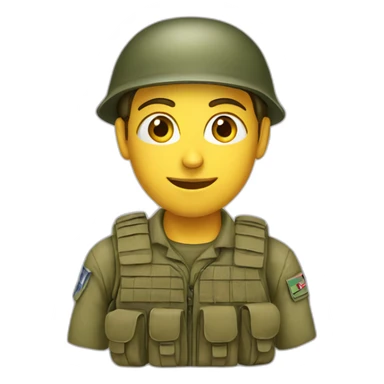 Israeli soldier sticker