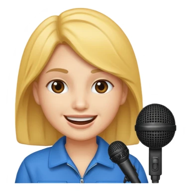 Créer un avatar qui est face à un caméra avec des micros sticker