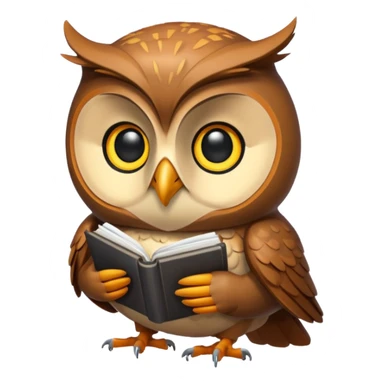 code writing owl sticker