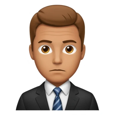 a businessman sticker