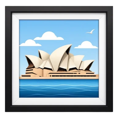 sydney opera house sticker