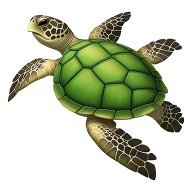 Sea turtle sticker