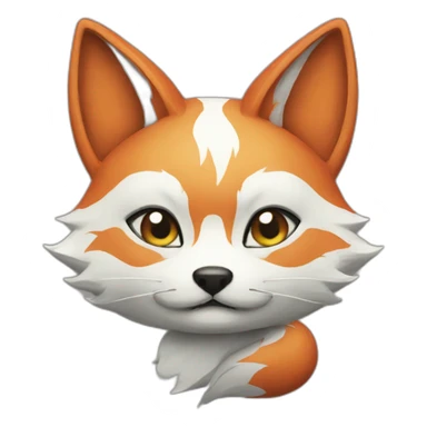 senko kitsune sticker