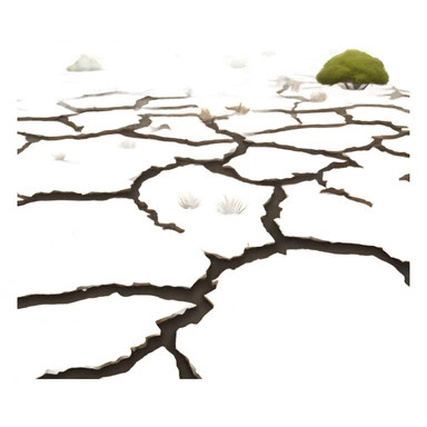 drought Land sticker